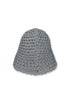 SUMMER STRAW HAT -GRAYISH BLUE-